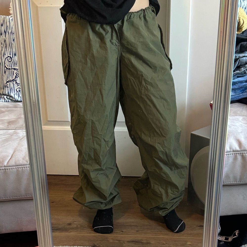 iets frans Olive Green Pants